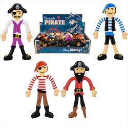 TR88218 Bendable Pirate 3 3/4
